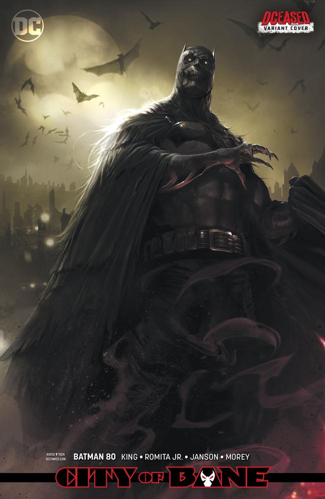 Batman Vol 3 #80 Cover B Variant Francesco Mattina DCeased Card Stock Cover