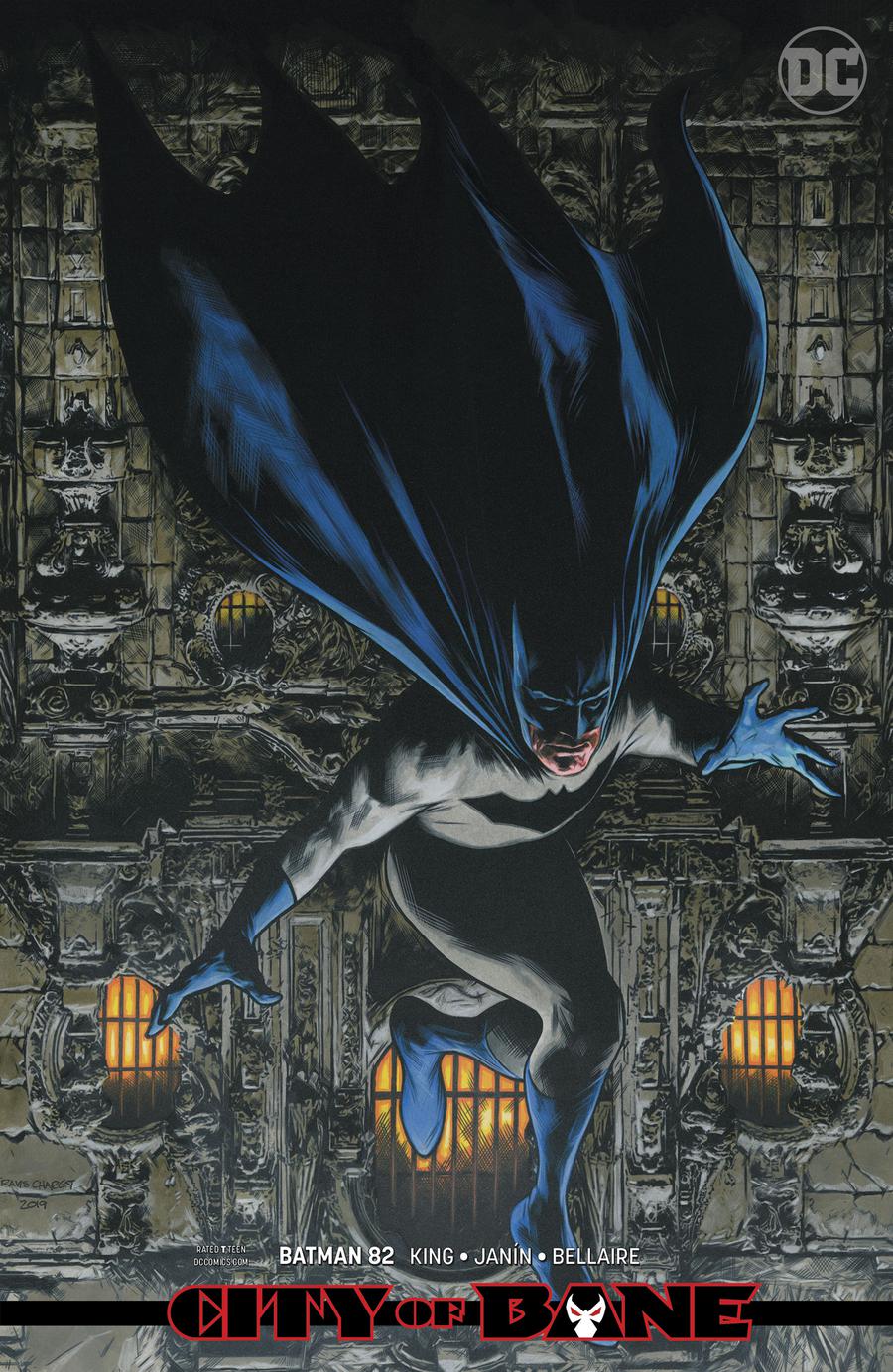 Batman Vol 3 #82 Cover B Variant Travis Charest Card Stock Cover (Year Of The Villain Hostile Takeover Tie-In)