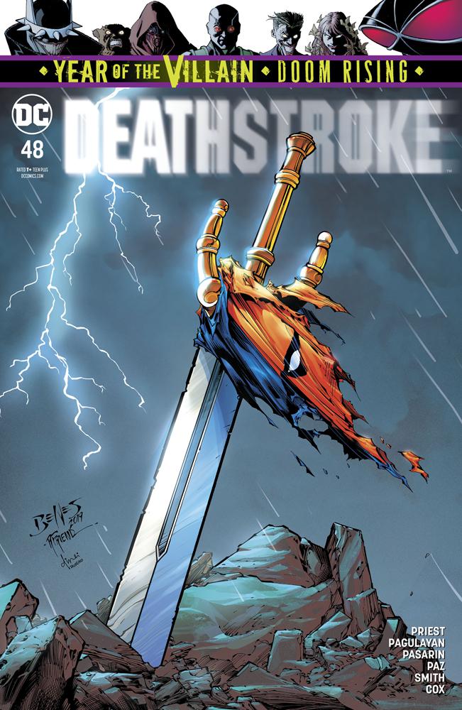 Deathstroke Vol 4 #48 Cover A Regular Ed Benes & Richard Friend Cover (Year Of The Villain Doom Rising Tie-In)