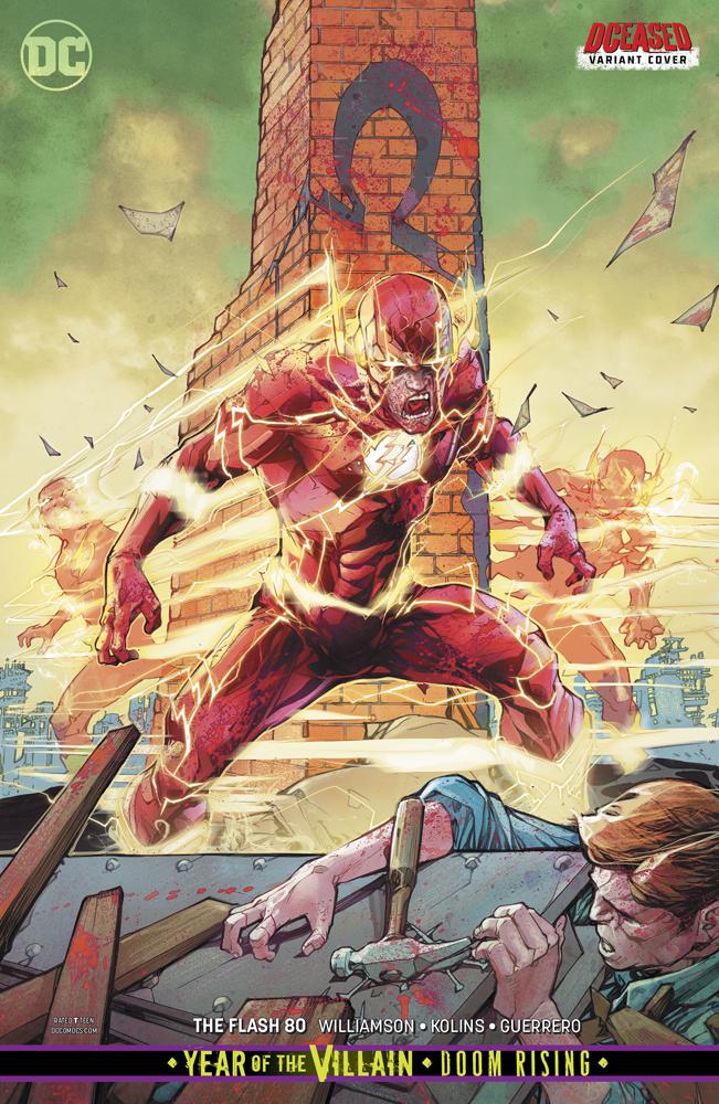 Flash Vol 5 #80 Cover B Variant Howard Porter DCeased Card Stock Cover