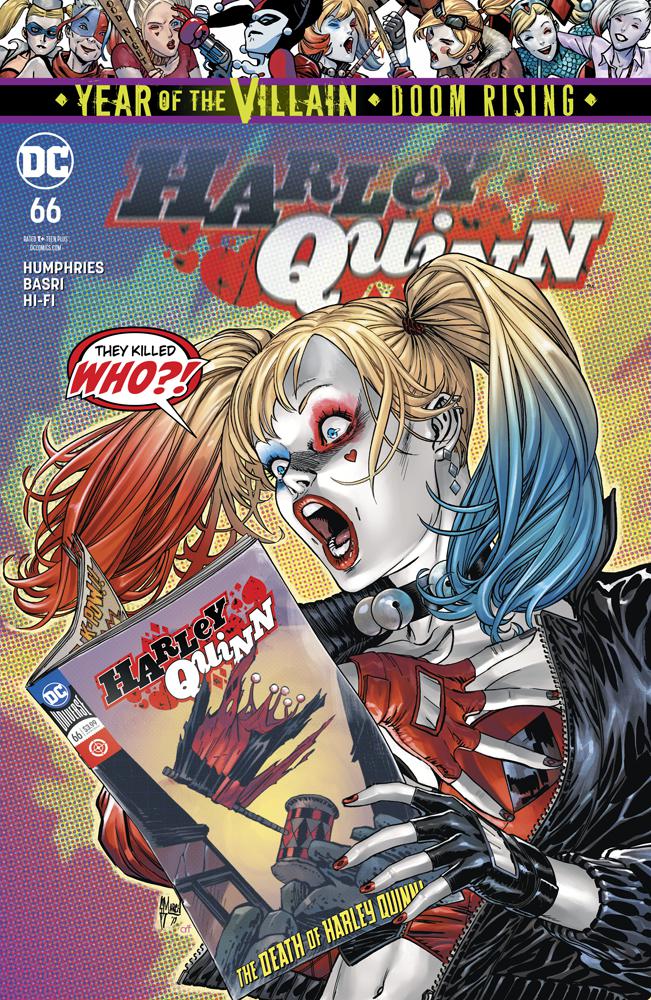 Harley Quinn Vol 3 #66 Cover A Regular Guillem March Cover (Year Of The Villain Doom Rising Tie-In)