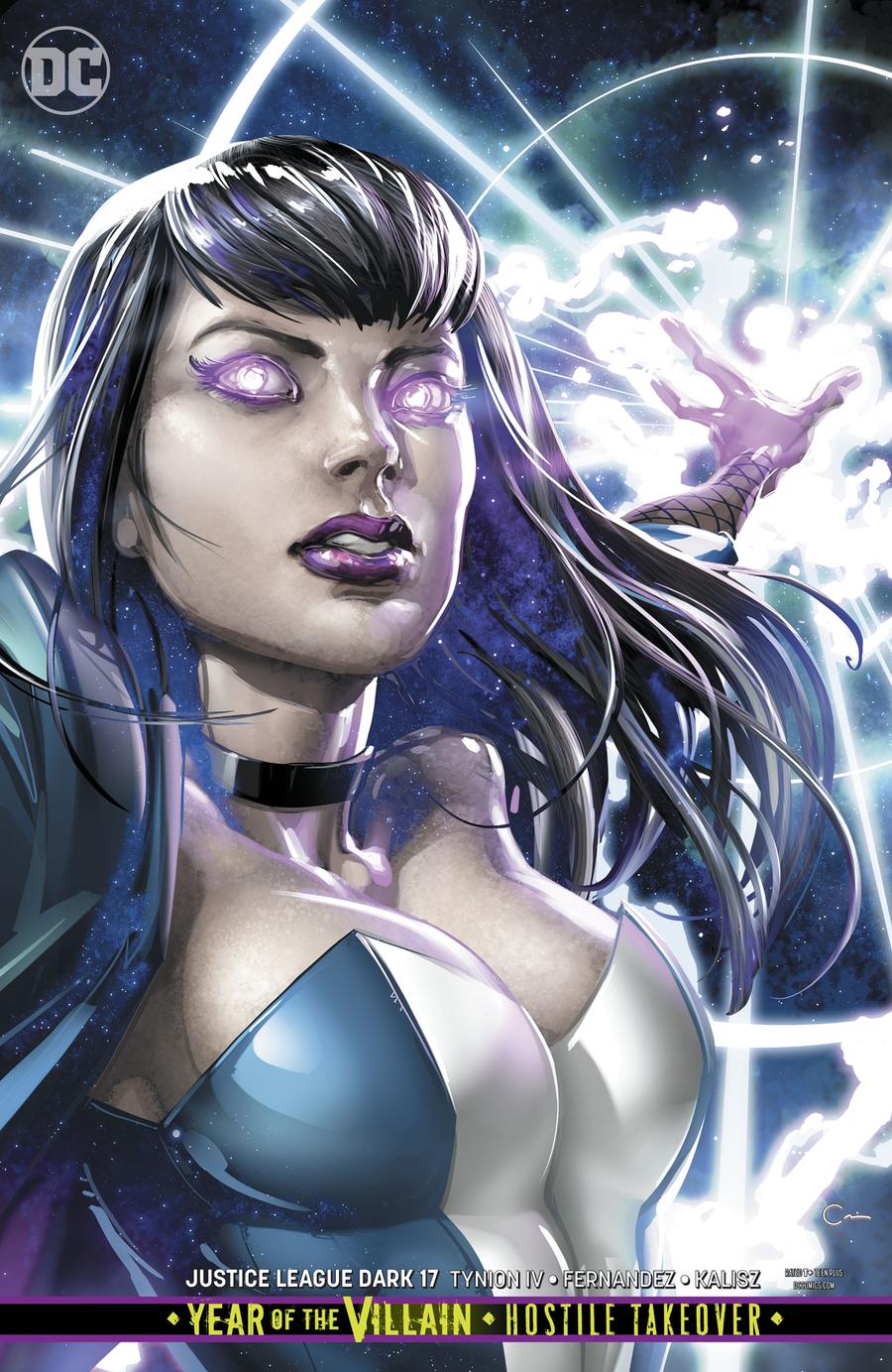Justice League Dark Vol 2 #17 Cover B Variant Clayton Crain Cover (Year Of The Villain Hostile Takeover Tie-In)