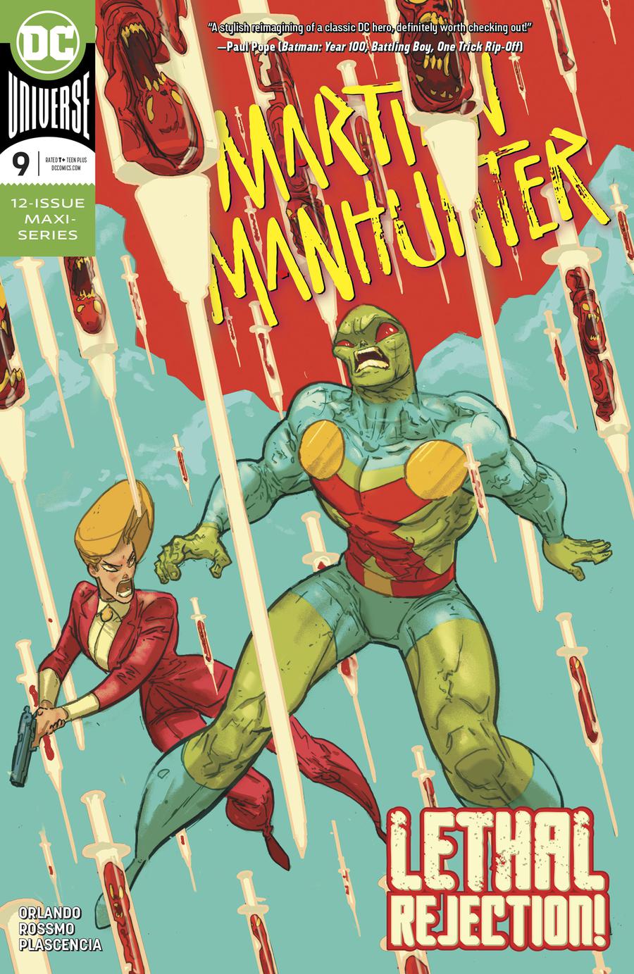 Martian Manhunter Vol 5 #9 Cover A Regular Riley Rossmo Cover