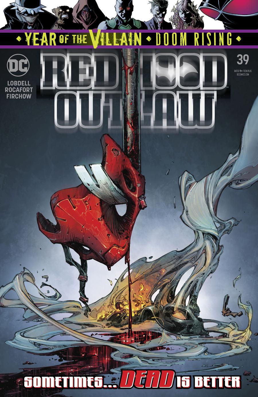 Red Hood Outlaw #39 Cover A Regular Kenneth Rocafort Cover (Year Of The Villain Doom Rising Tie-In)