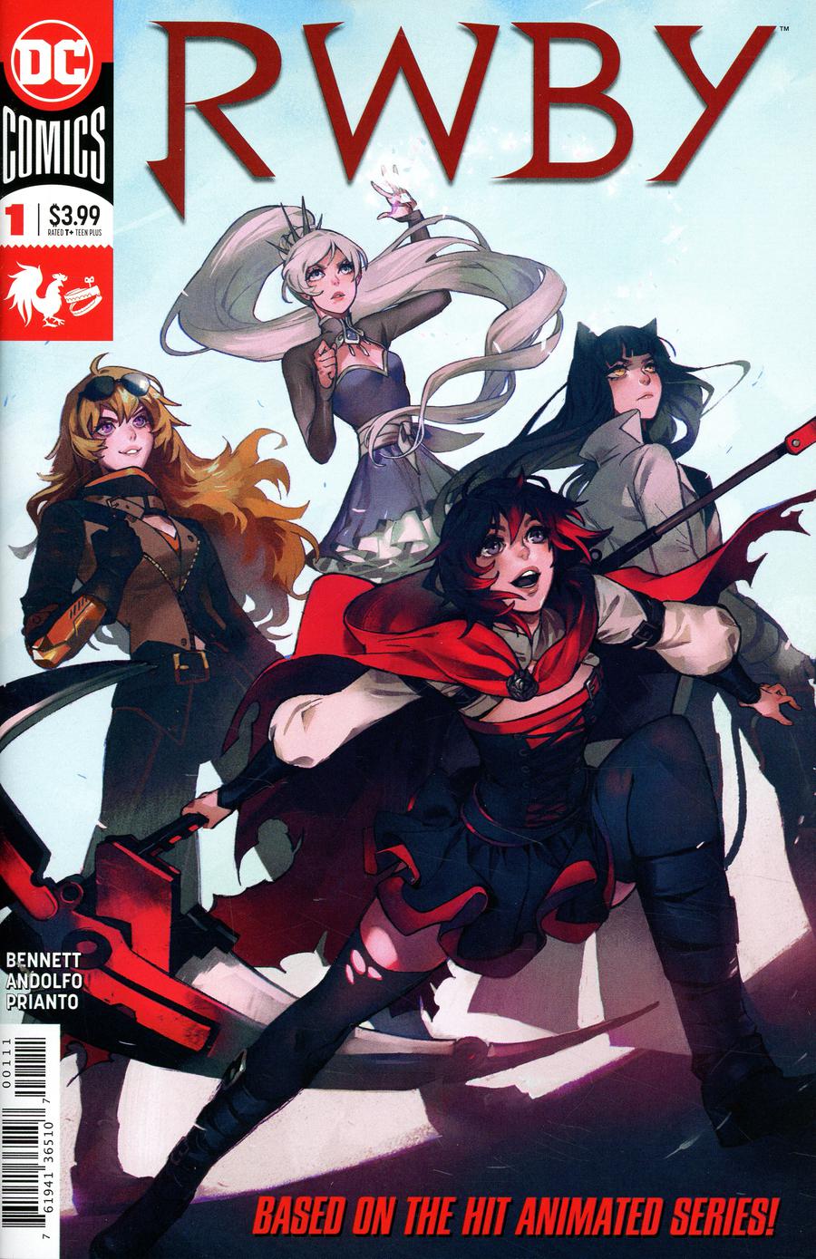 RWBY #1 Cover A Regular Sarah Stone Cover