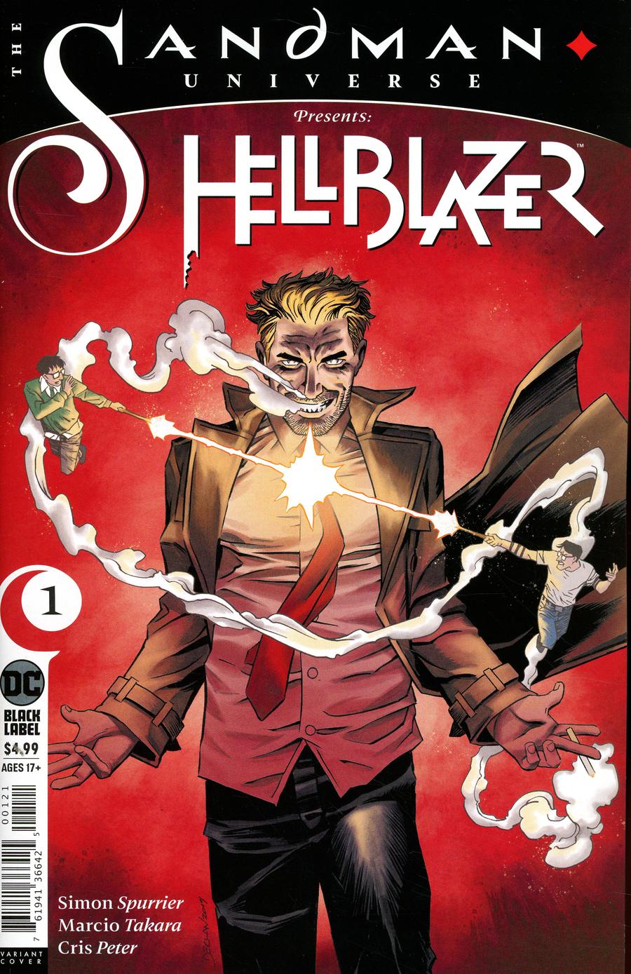 Sandman Universe Presents Hellblazer #1 Cover B Variant Declan Shalvey Cover