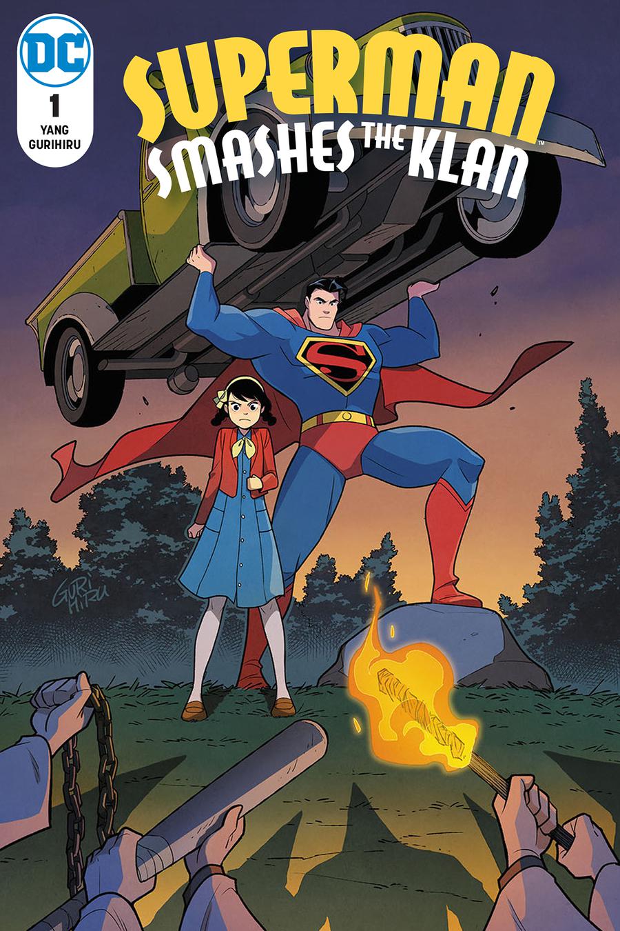 Superman Smashes The Klan #1 Cover A Regular Gurihiru Cover