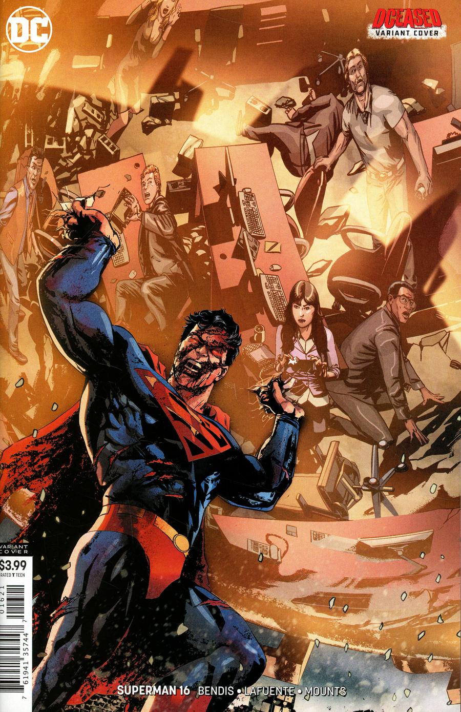 Superman Vol 6 #16 Cover B Variant Jason Masters DCeased Cover (Year Of The Villain Doom Rising Tie-In)