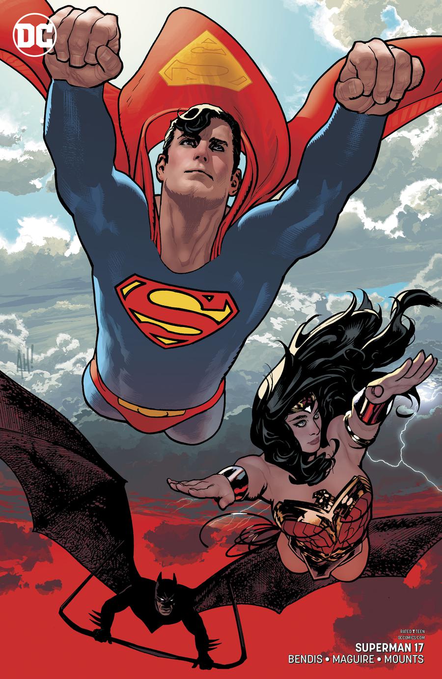 Superman Vol 6 #17 Cover B Variant Adam Hughes Cover