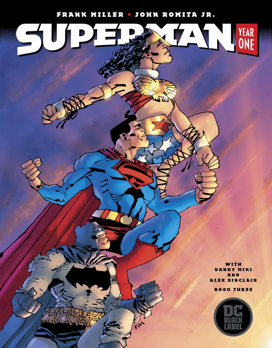 Superman Year One #3 Cover B Variant Frank Miller Cover
