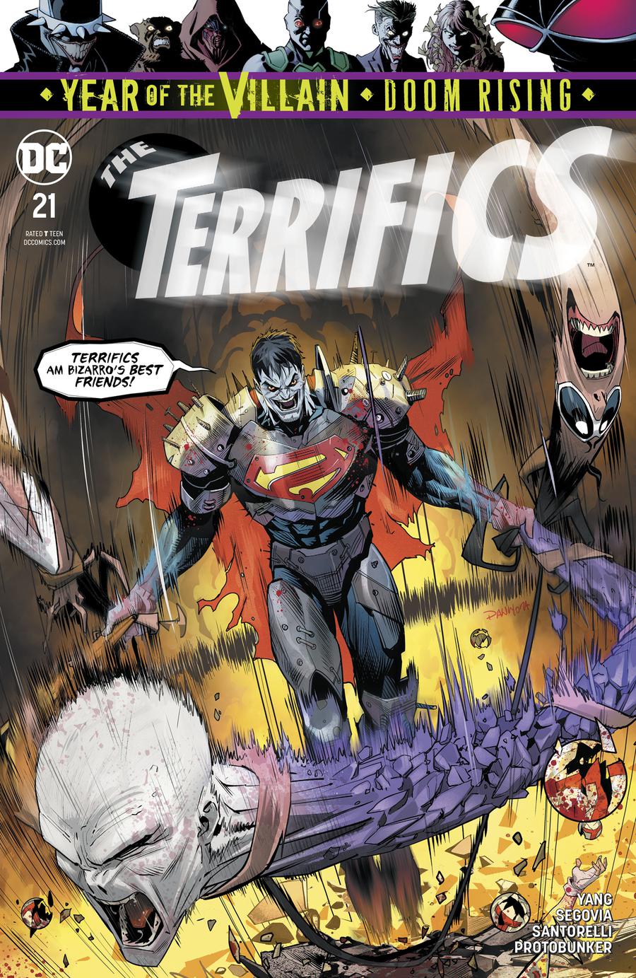 Terrifics #21 Cover A Regular Dan Mora Cover (Year Of The Villain Doom Rising Tie-In)