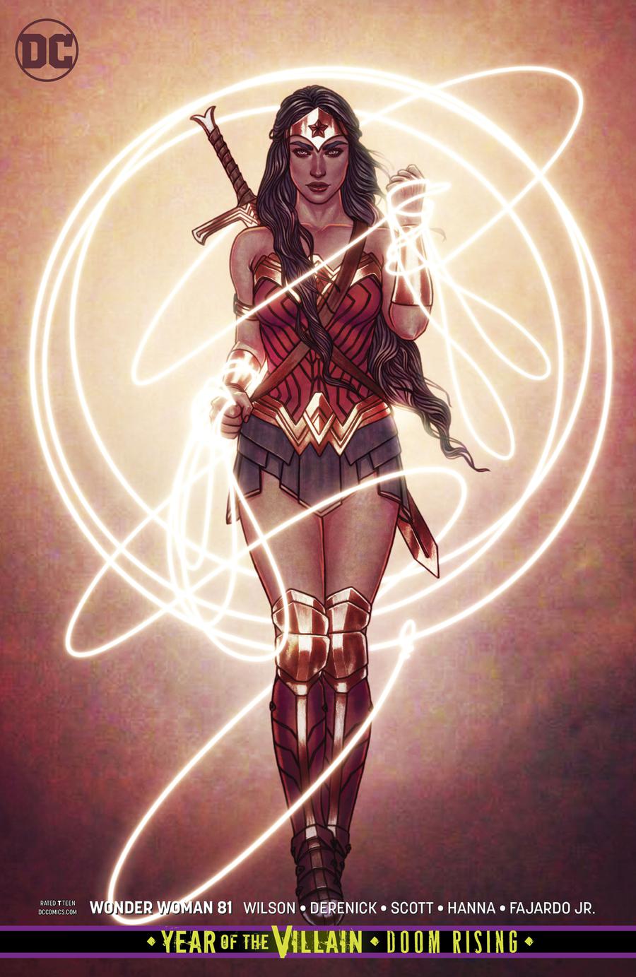 Wonder Woman Vol 5 #81 Cover B Variant Jenny Frison Cover (Year Of The Villain Doom Rising Tie-In)