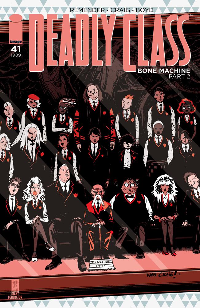 Deadly Class #41 Cover A Regular Wes Craig Cover