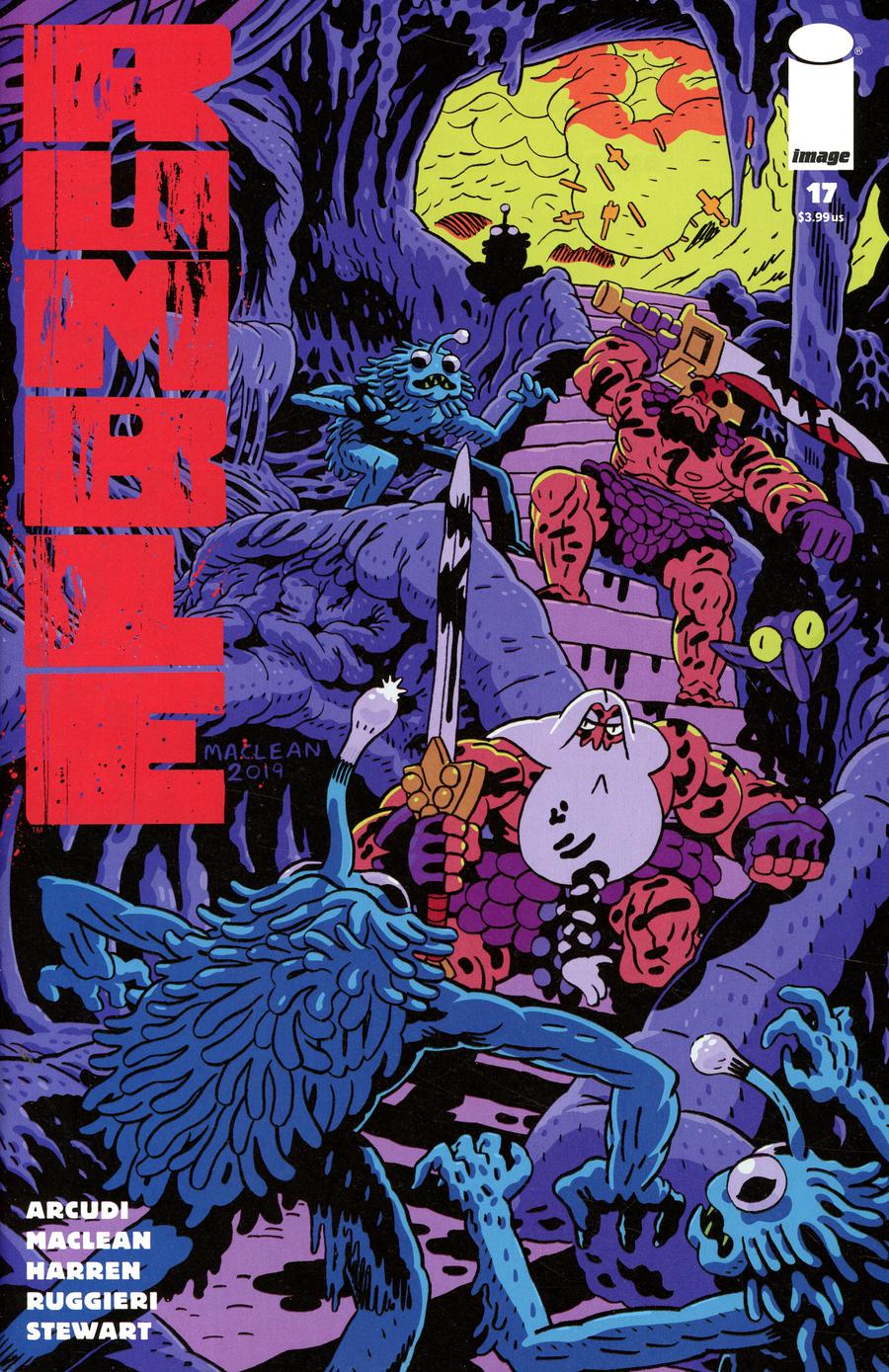 Rumble Vol 2 #17 Cover A Regular Andrew MacLean Cover