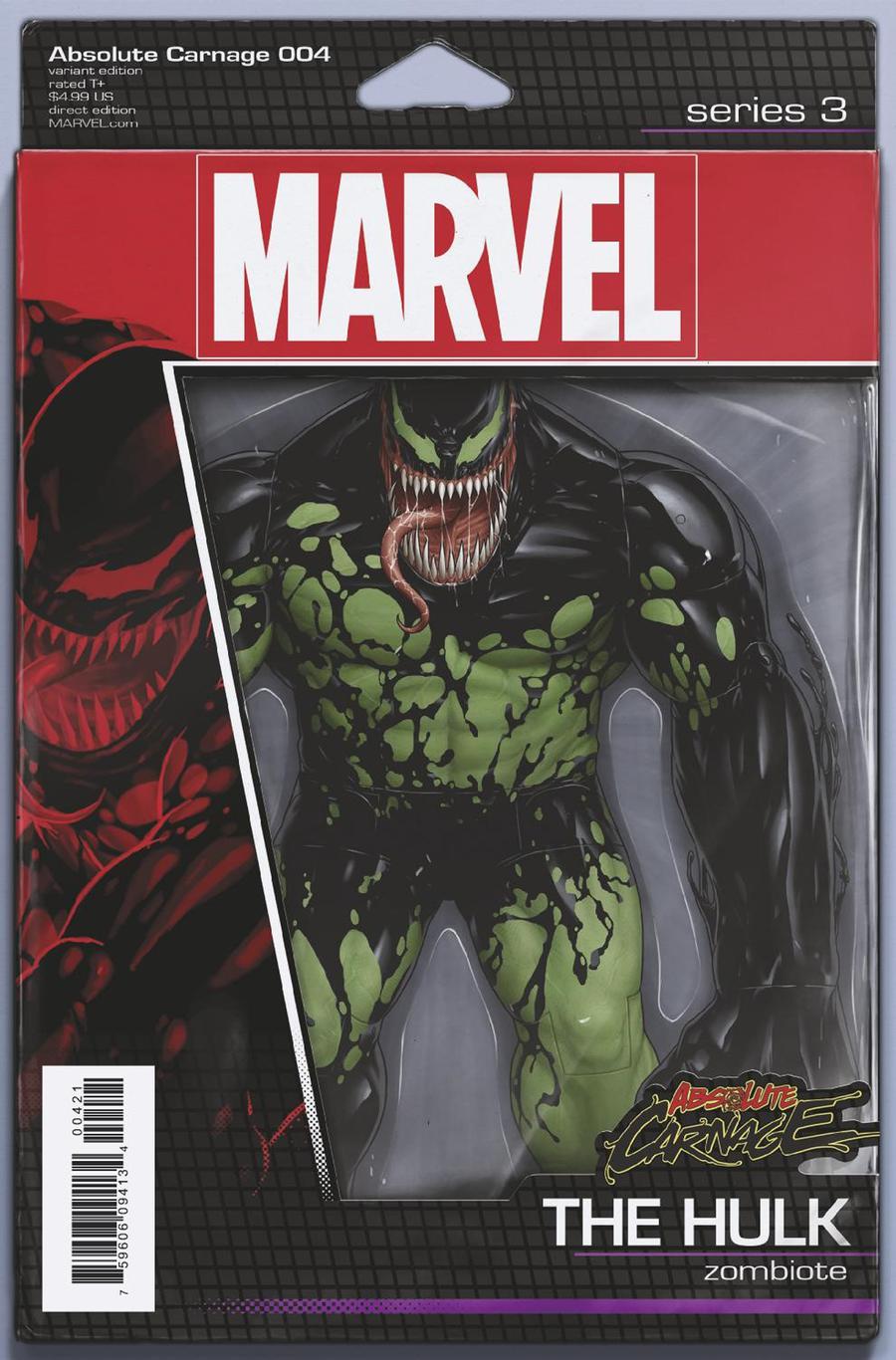 Absolute Carnage #4 Cover B Variant John Tyler Christopher Action Figure Cover