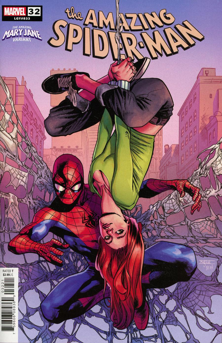 Amazing Spider-Man Vol 5 #32 Cover B Variant Mahmud Asrar Mary Jane Cover