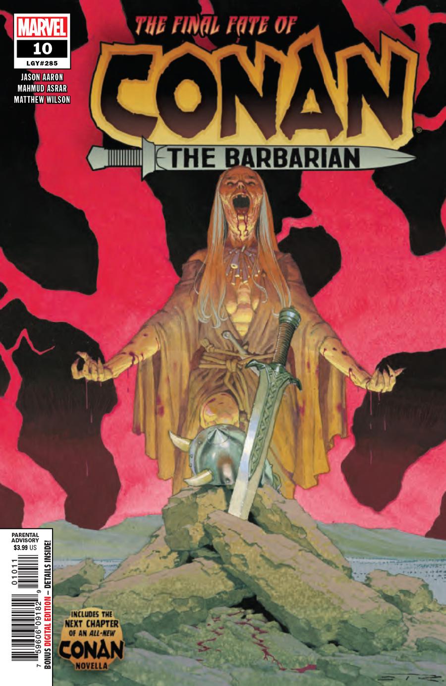 Conan The Barbarian Vol 4 #10 Cover A Regular Esad Ribic Cover