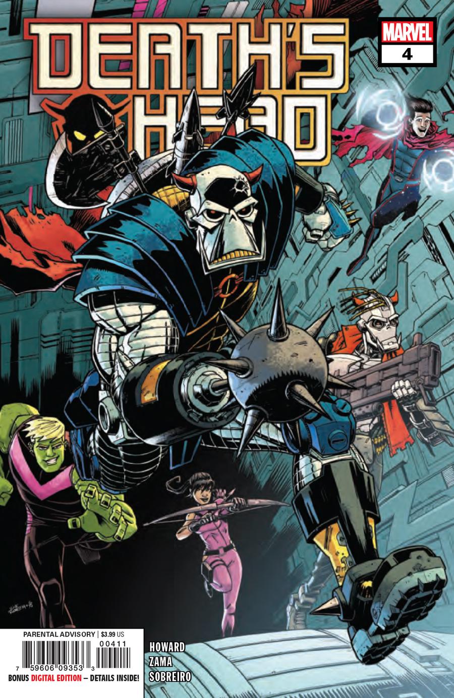 Deaths Head Vol 2 #4 Cover A Regular Nick Roche Cover