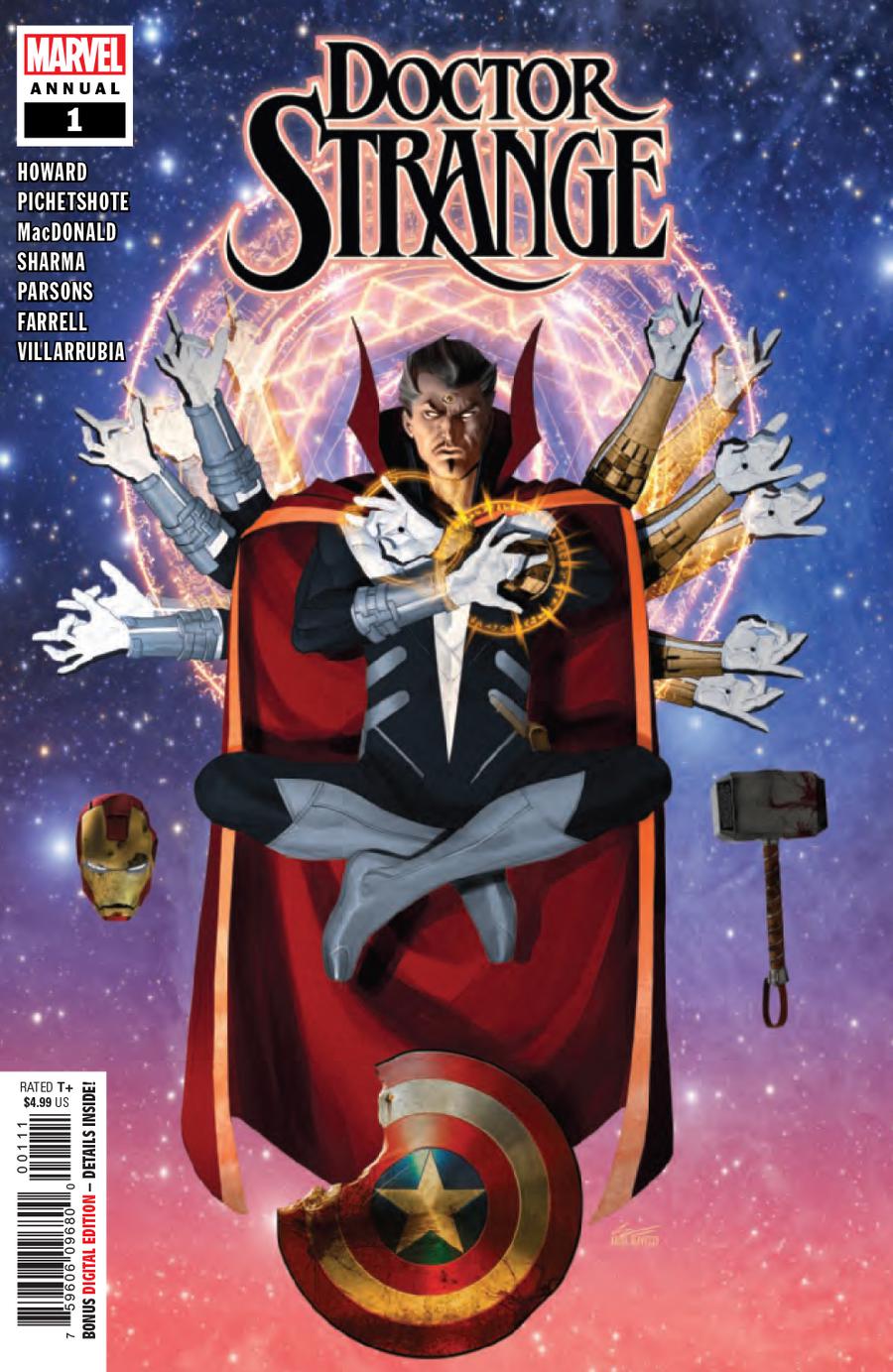 Doctor Strange Vol 5 Annual #1 Cover A Regular Ariel Olivetti Cover