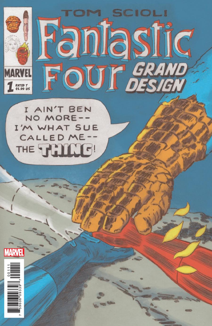 Fantastic Four Grand Design #1 Cover A Regular Tom Scioli Cover