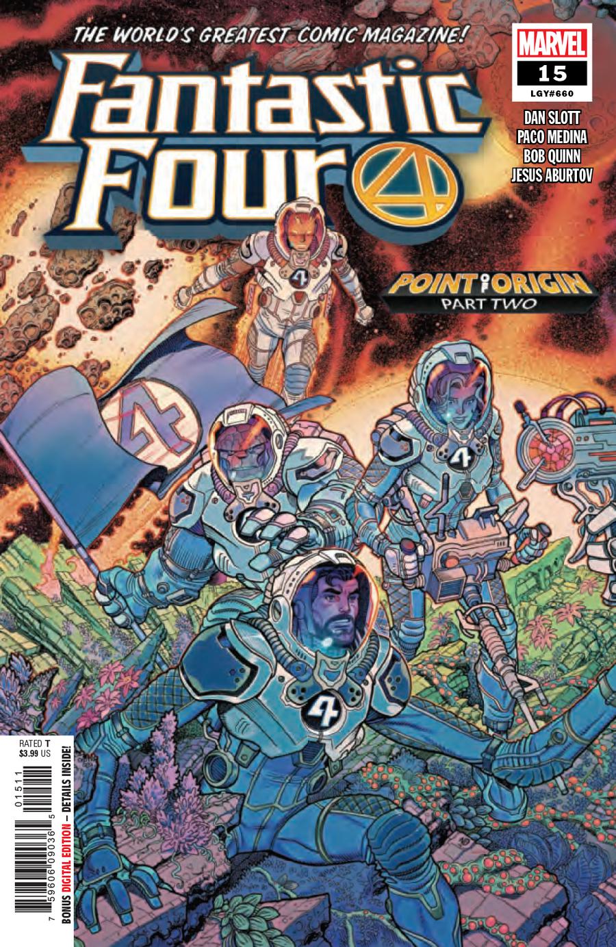 Fantastic Four Vol 6 #15 Cover A Regular Nick Bradshaw Cover