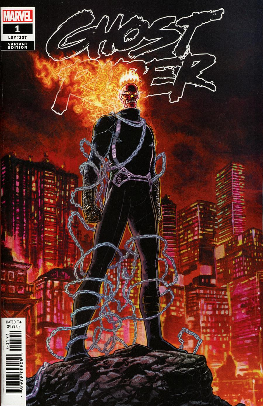Ghost Rider Vol 8 #1 Cover C Variant Aaron Kuder King Of Hell Cover