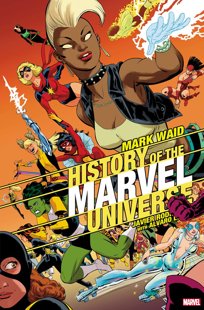 History Of The Marvel Universe #4 Cover B Variant Javier Rodriguez Cover