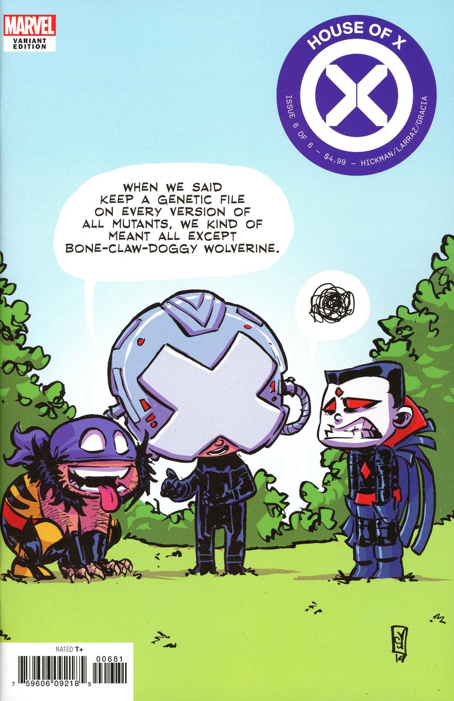 House Of X #6 Cover F Variant Skottie Young Cover