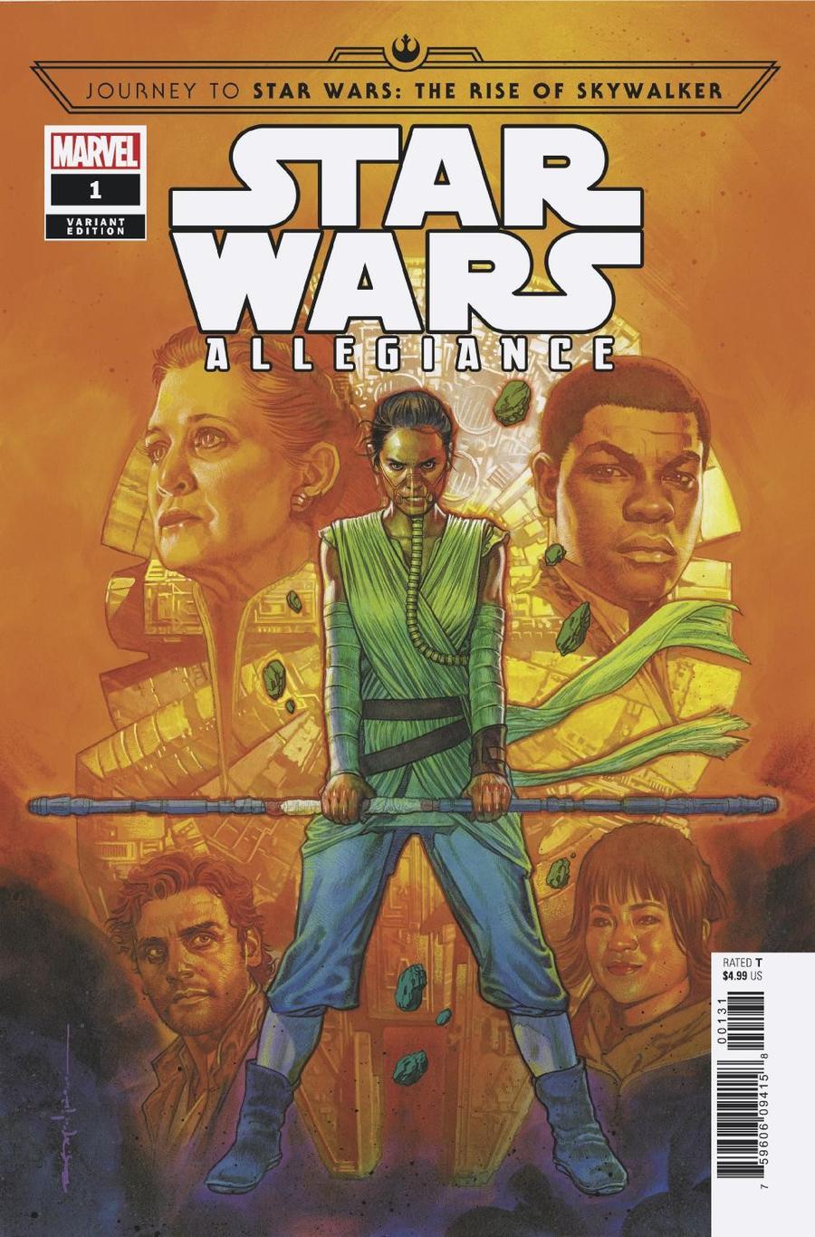 Journey To Star Wars The Rise Of Skywalker Allegiance #1 Cover B Variant Brian Stelfreeze Cover
