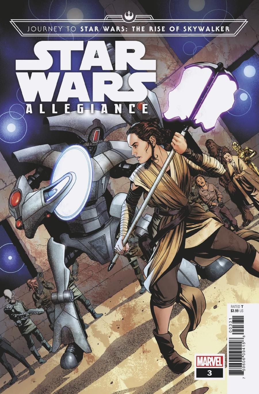 Journey To Star Wars The Rise Of Skywalker Allegiance #3 Cover B Variant Mike McKone Cover
