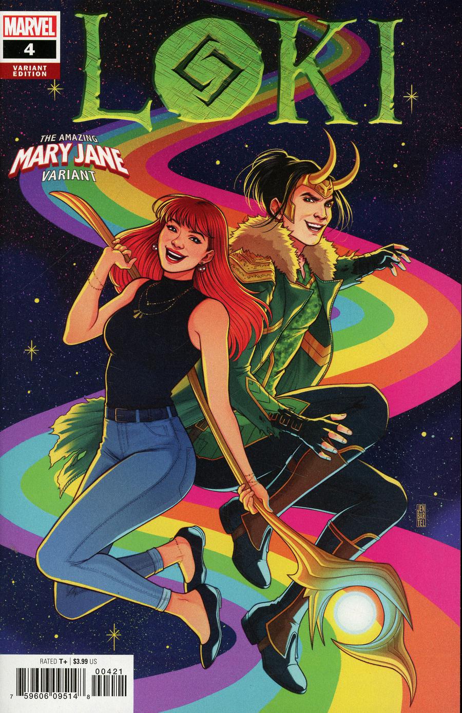 Loki Vol 3 #4 Cover B Variant Jen Bartel Mary Jane Cover