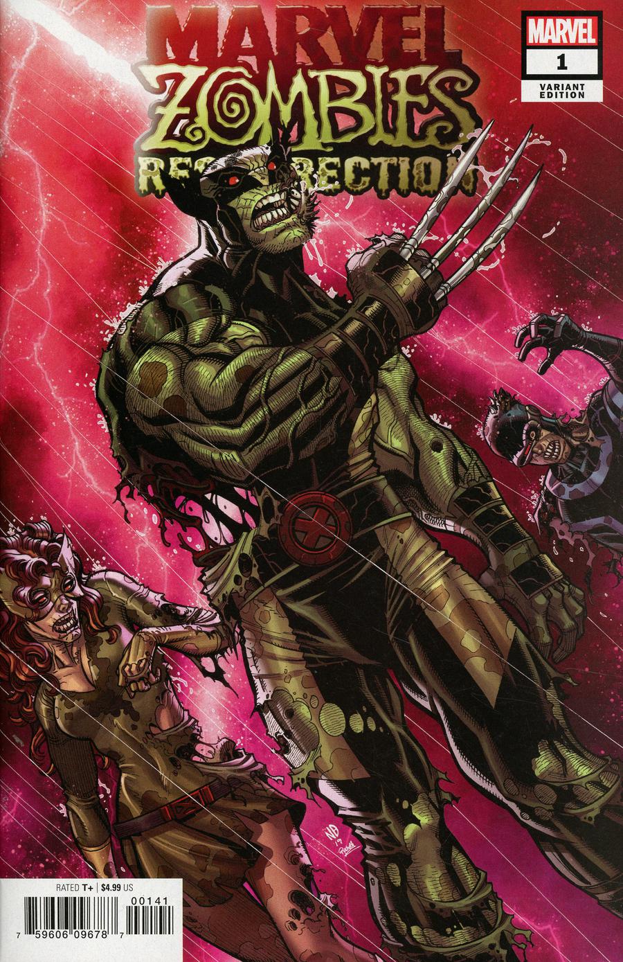 Marvel Zombies Resurrection One Shot Cover C Variant Nick Bradshaw Cover