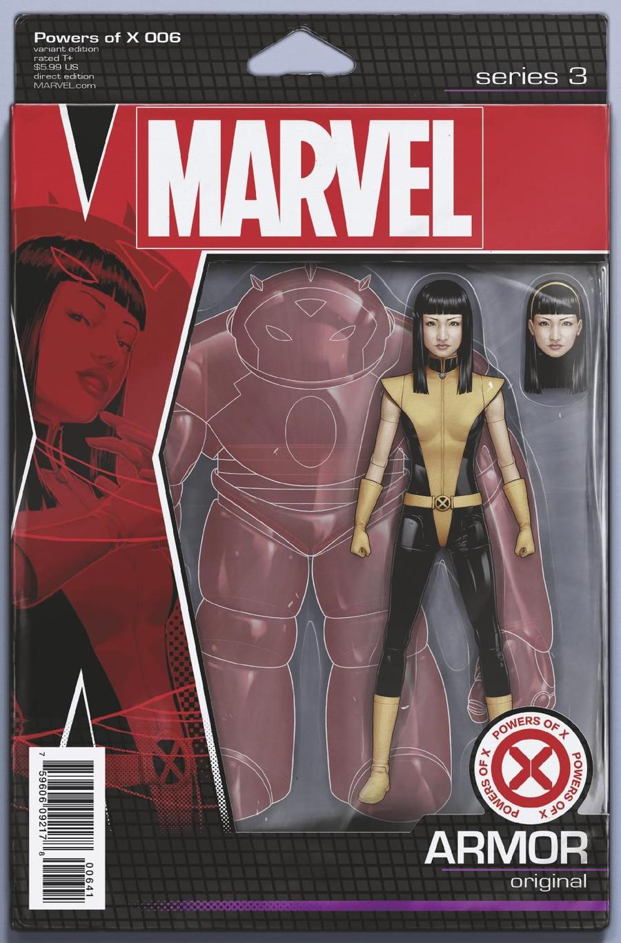 Powers Of X #6 Cover C Variant John Tyler Christopher Action Figure Cover