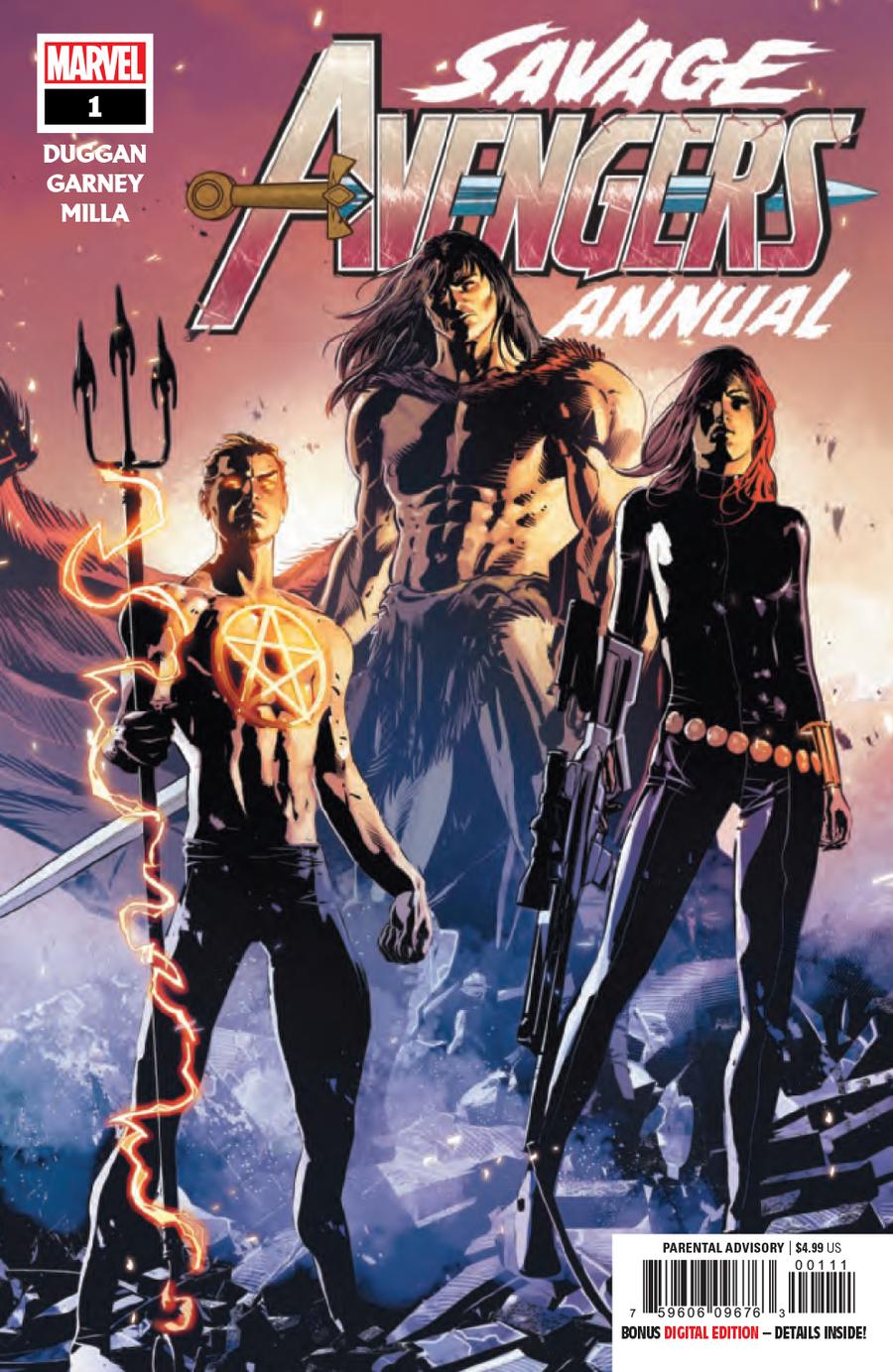 Savage Avengers Annual #1 Cover A Regular Mike Deodato Jr Cover