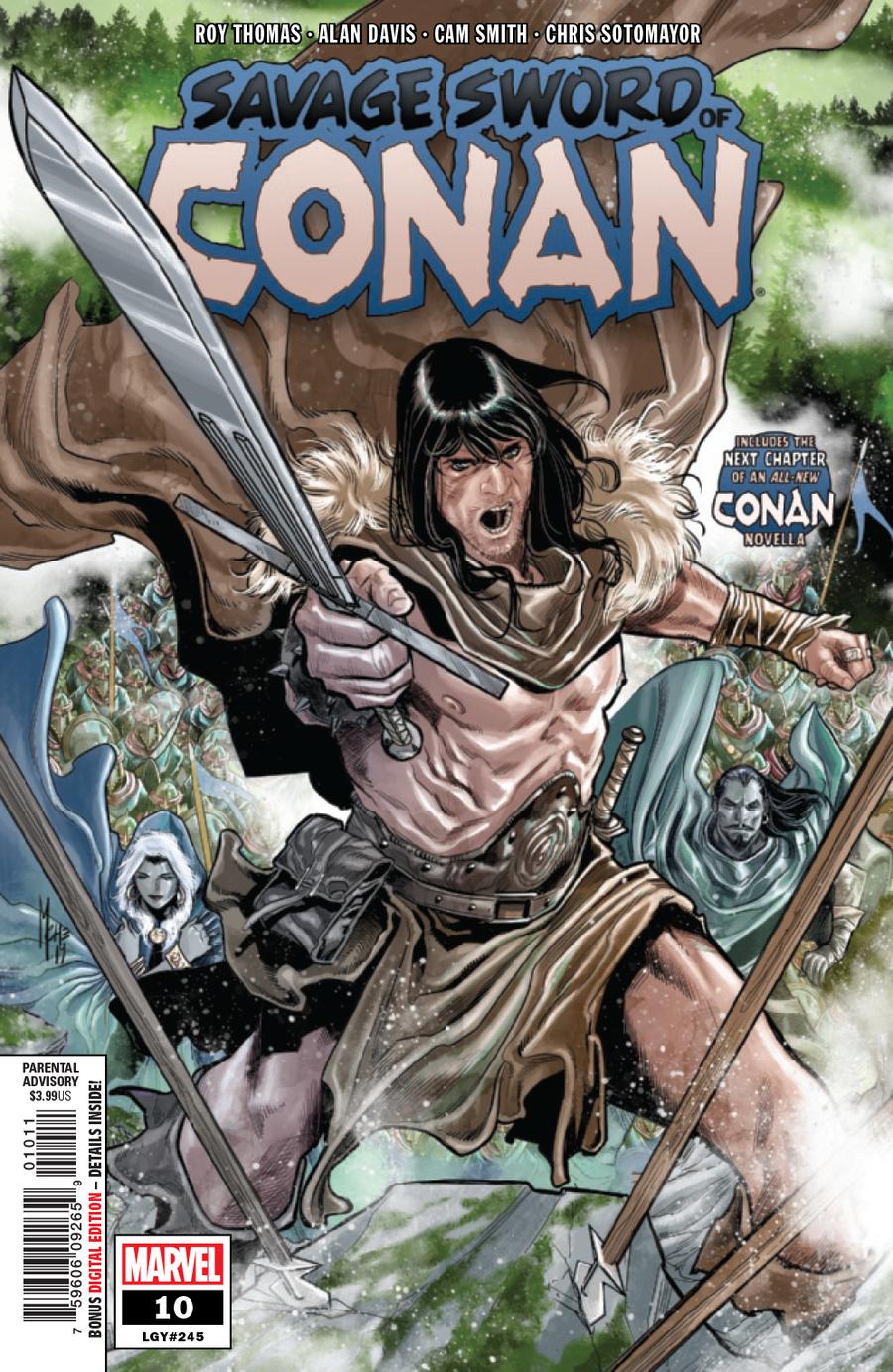 Savage Sword Of Conan #10 Cover A Regular Marco Checchetto Cover