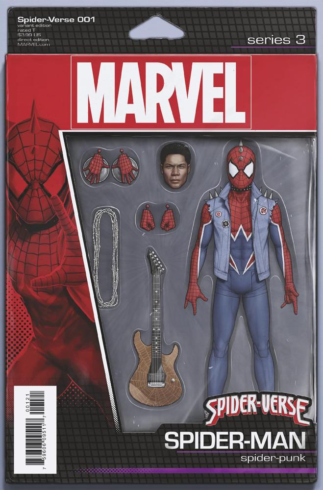 Spider-Verse Vol 3 #1 Cover B Variant John Tyler Christopher Action Figure Cover