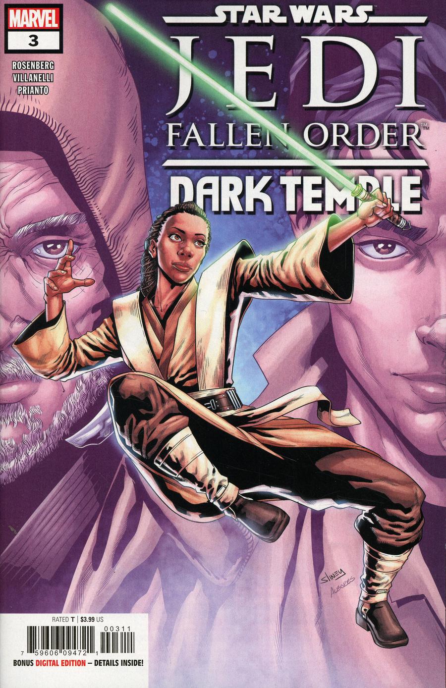 Star Wars Jedi Fallen Order Dark Temple #3 Cover A Regular Will Sliney Cover