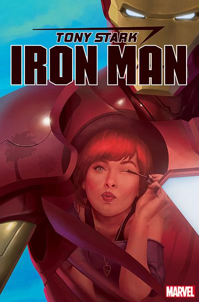 Tony Stark Iron Man #17 Cover B Variant Rahzzah Mary Jane Cover