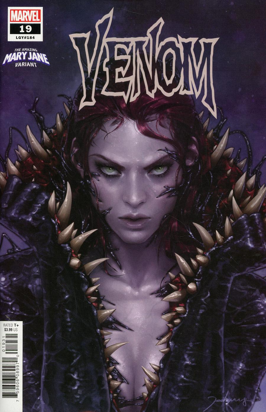 Venom Vol 4 #19 Cover B Variant Jeehyung Lee Mary Jane Cover (Absolute Carnage Tie-In)