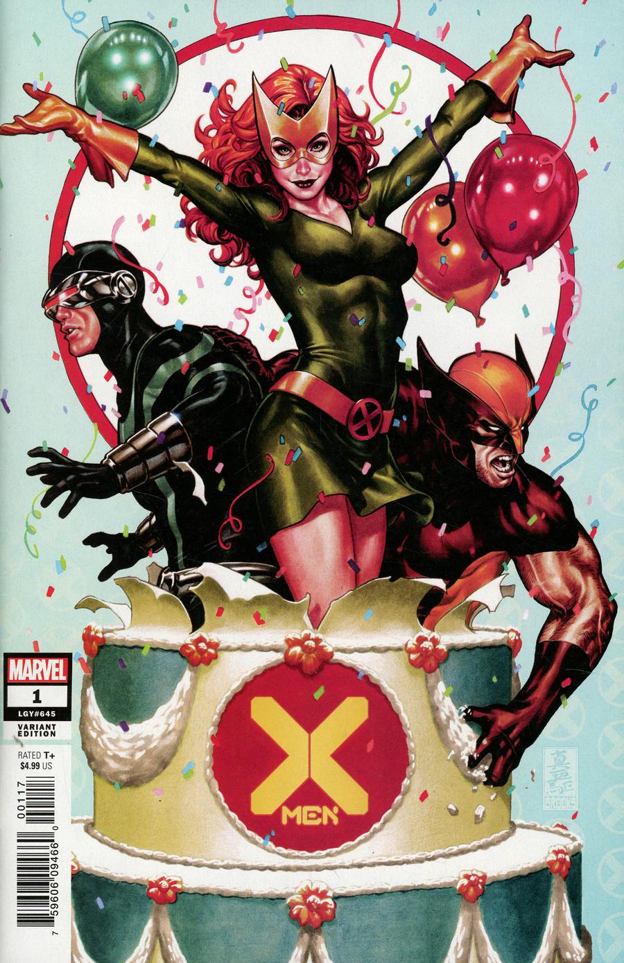 X-Men Vol 5 #1 Cover E Variant Mark Brooks Party Cover (Dawn Of X Tie-In)