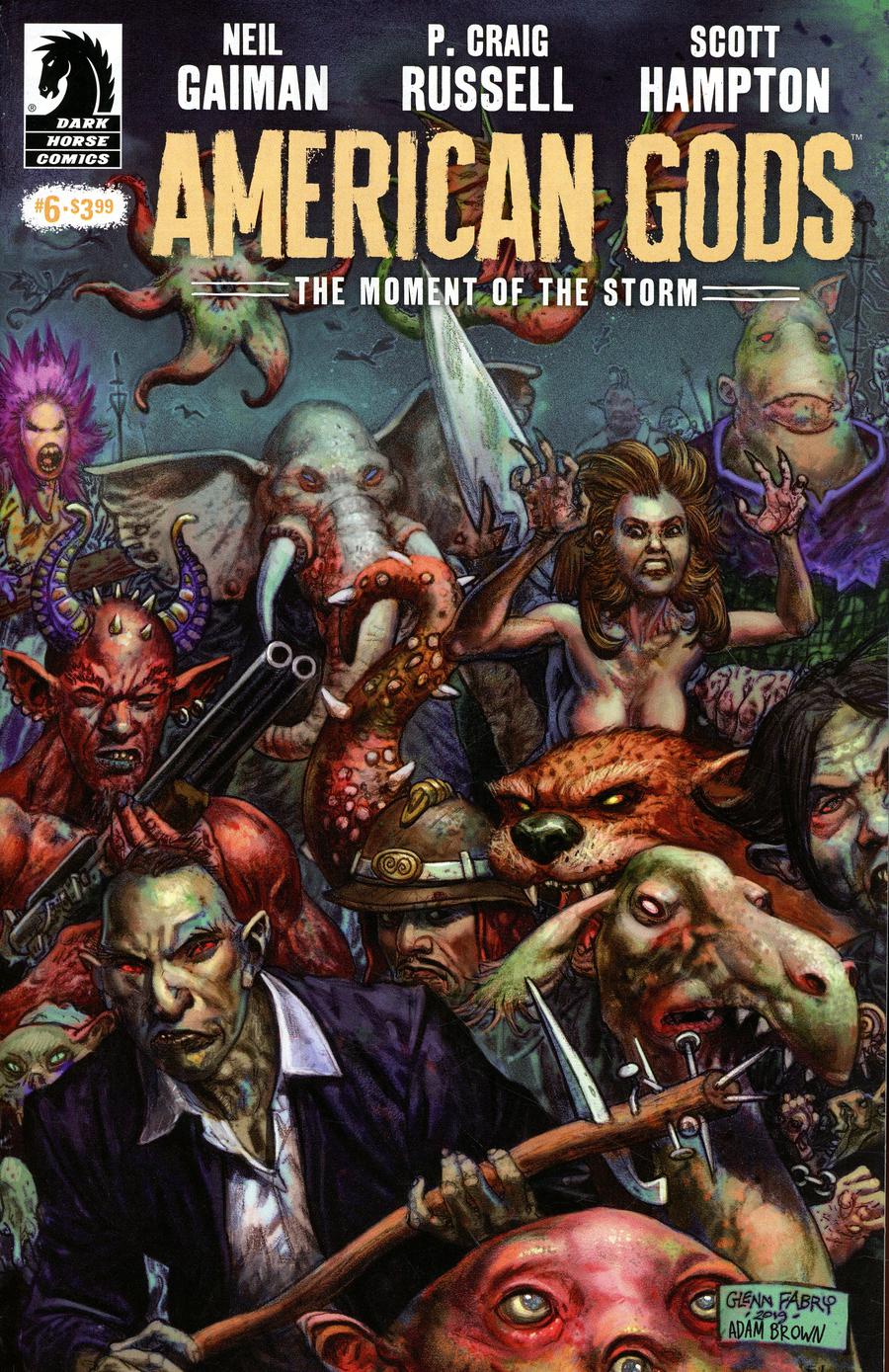 American Gods Moment Of The Storm #6 Cover A Regular Glenn Fabry Cover