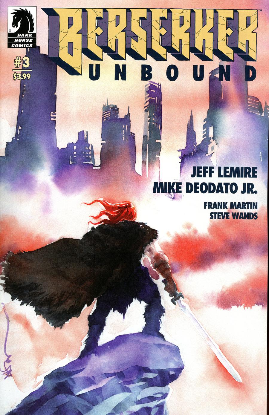 Berserker Unbound #3 Cover B Variant Dustin Nguyen Cover