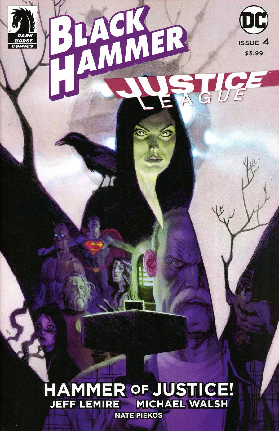 Black Hammer Justice League Hammer Of Justice #4 Cover B Variant Andrew Robinson Cover