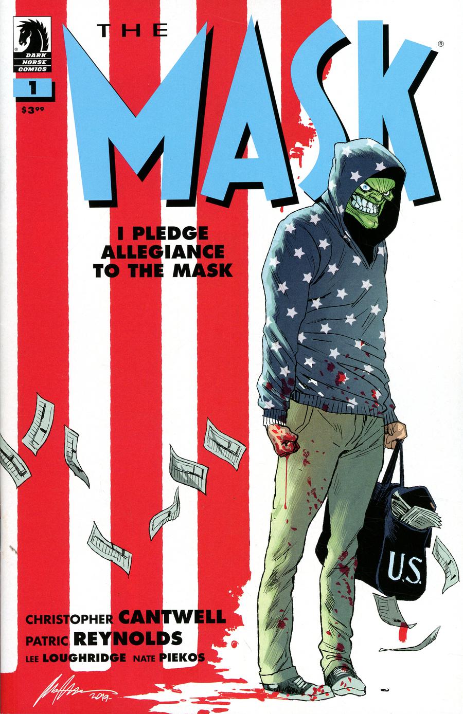 Mask I Pledge Allegiance To The Mask #1 Cover B Variant Rafael Albuquerque Cover