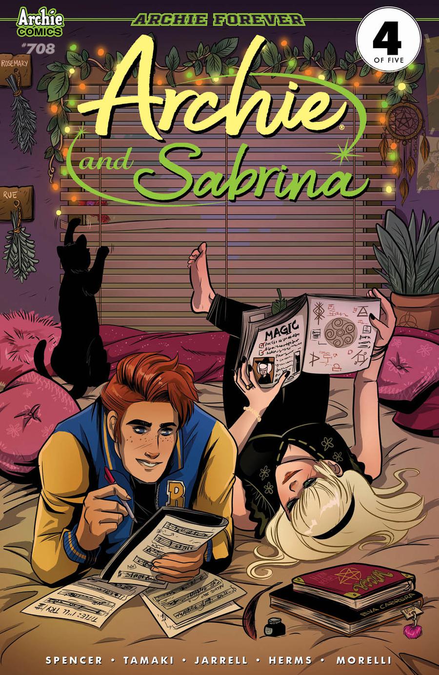 Archie Vol 2 #708 Archie And Sabrina Part 4 Cover B Variant Eva Cabrera Cover
