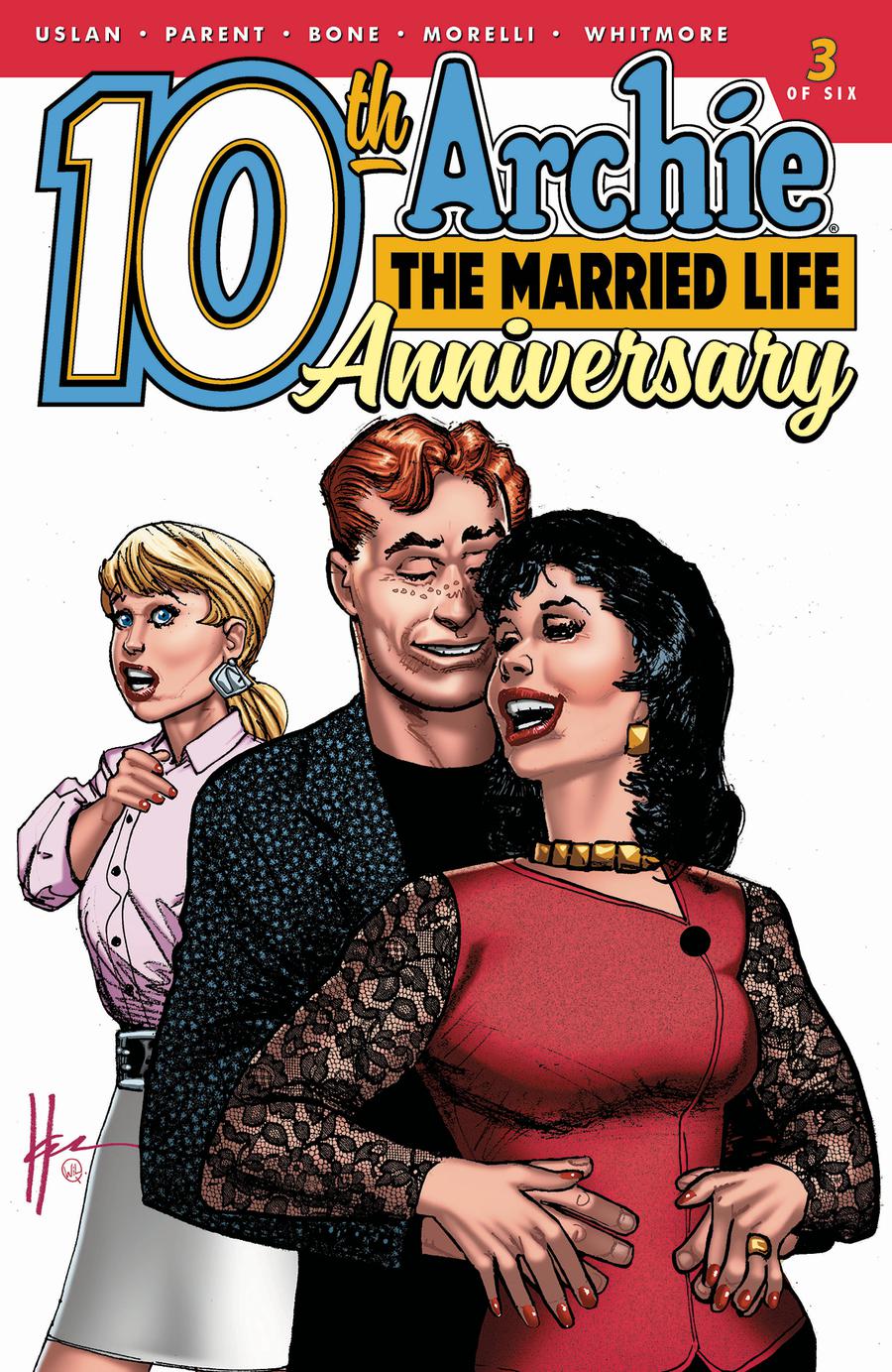 Archie The Married Life 10th Anniversary #3 Cover B Variant Howard Chaykin & Wil Quintana Cover