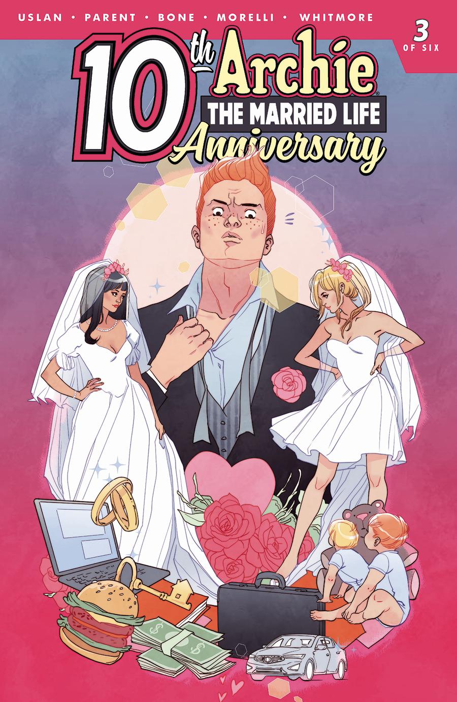 Archie The Married Life 10th Anniversary #3 Cover C Variant Marguerite Sauvage Cover