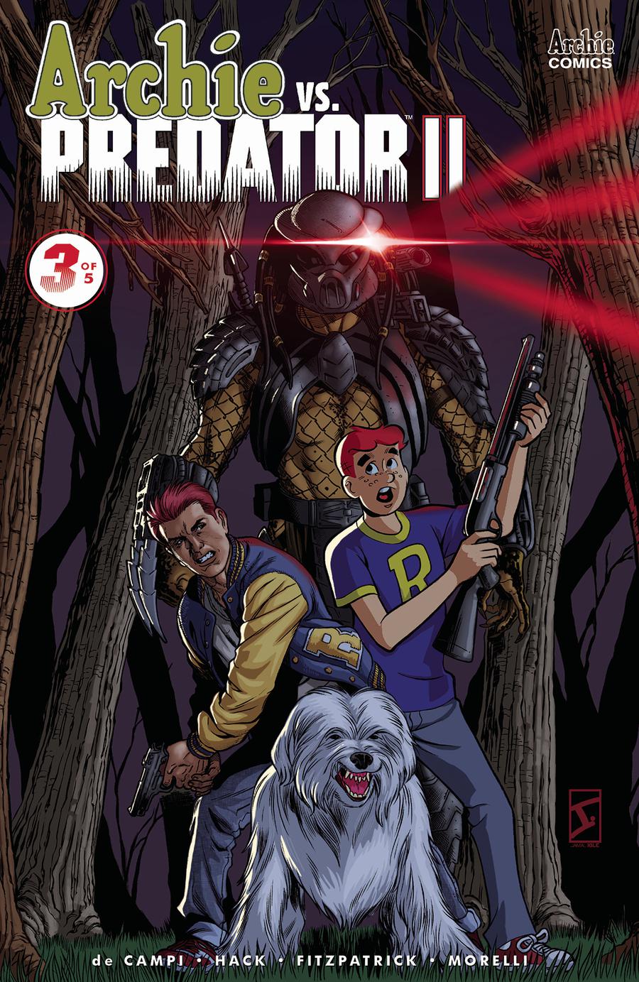 Archie vs Predator II #3 Cover D Variant Jamal Igle Cover