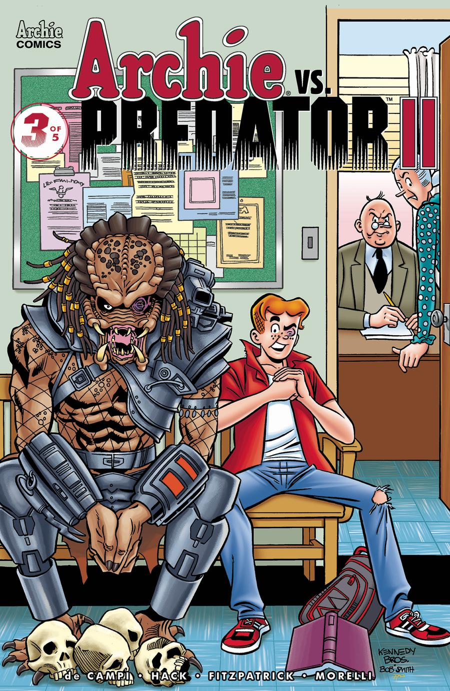 Archie vs Predator II #3 Cover F Variant Pat Kennedy & Tim Kennedy Cover