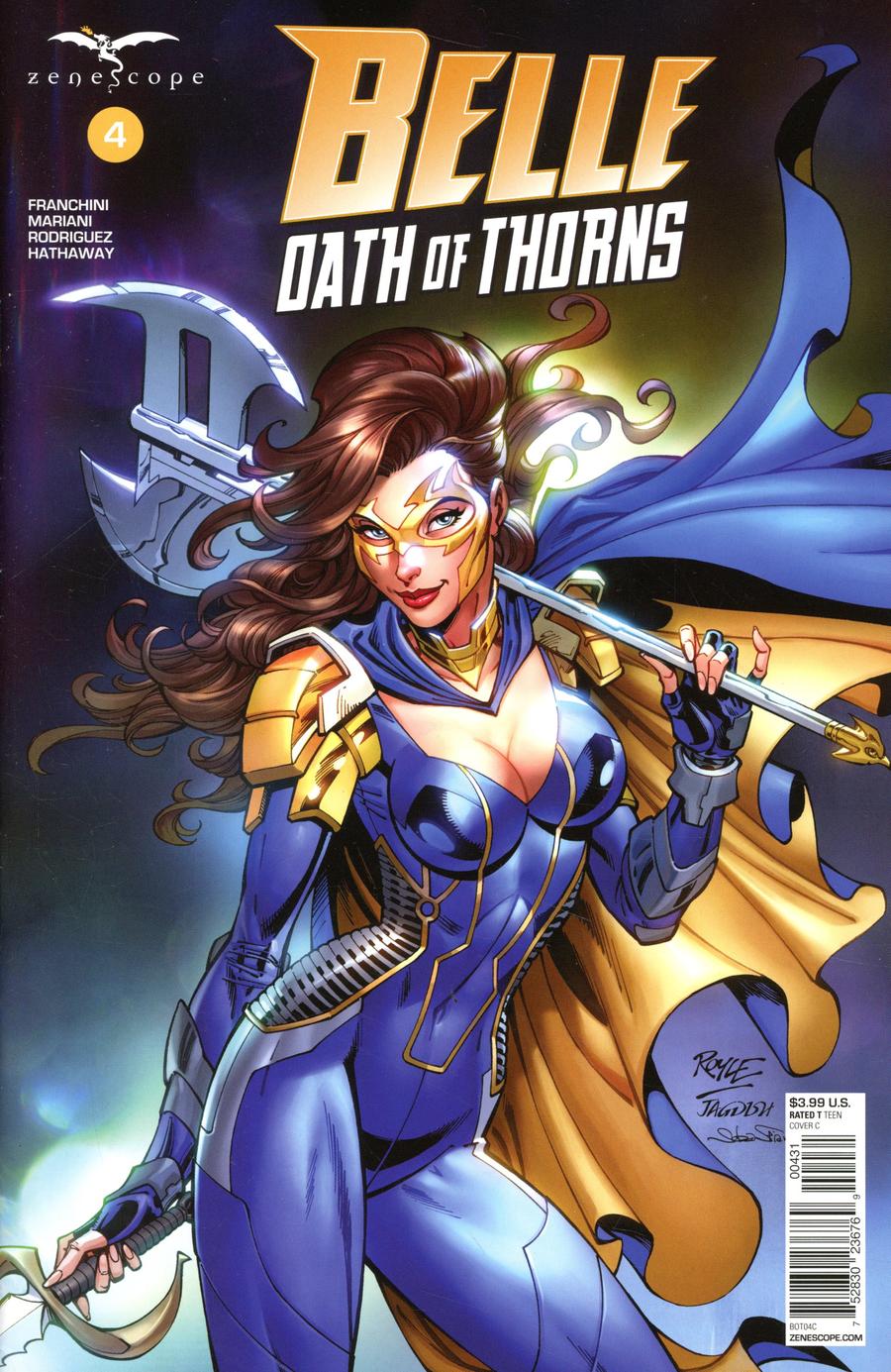 Grimm Fairy Tales Presents Belle Oath Of Thorns #4 Cover C John Royle